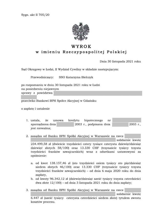 Wyrok z dnia 30 listopada 2021 r.