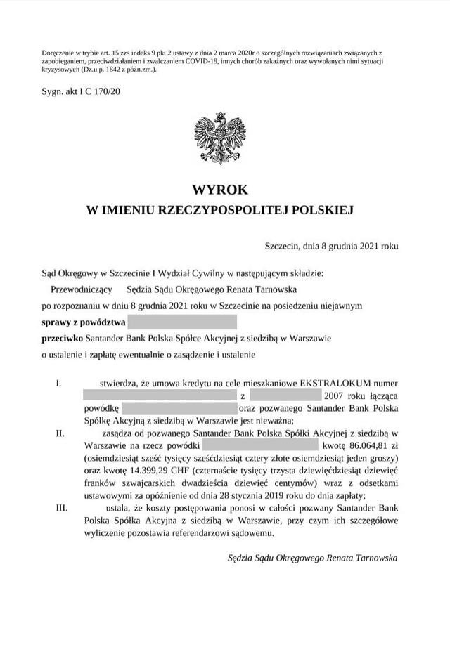 Wyrok z dnia 8 grudnia 2021 r.