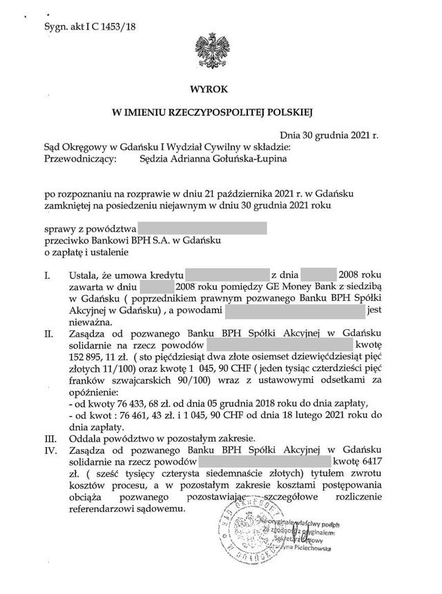 Wyrok z dnia 30 grudnia 2021 r.